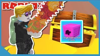 Legendary Hat Crate Giveaway Massive Roblox Mining - roblox mining simulator legendary hat crates get robux offers
