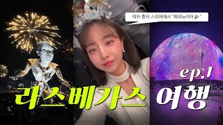 🇺🇸연말에 혼자 라스베가스 가서 DJ 애니마, 존써밋 보고 왔어요..🔥ㅣ스피어ㅣ클럽 LIVㅣ고든램지 레스토랑ㅣO쇼ㅣ스트립 호텔투어ㅣ한인민박