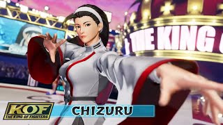 👑 The King of Fighters XV - Chizuru Kagura 💃 (Max/Quick Mode Combos) [Beta2021 Version]