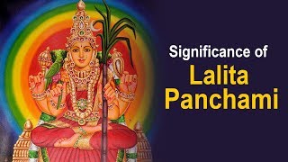 Significance of Lalita Panchami |  Lalita Panchami Story | Navadurga 2017 | Navratri Special