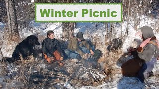 A Snowshoeing Picnic // Simple Outdoor Skills