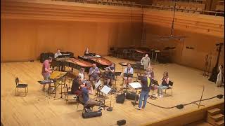 Colin Currie Group | Steve Reich ‘Double Sextet’ Mv.3 extract | Tokyo Opera City