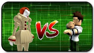 Pennywise It The Clown Vs Ben 10 Roblox Ben 10 Arrival Of Aliens