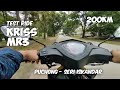 Test Ride Modenas Kriss MR3 2019 Dari Puchong Ke Seri Iskandar, Perak