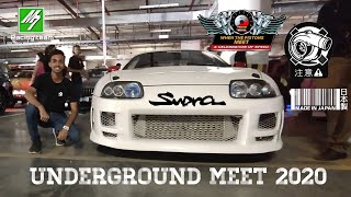 JDM UNDERGROUND MEET IN INDIA| TUNED, MODIFIED AND SUPERCARS UNDERGROUND