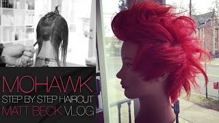 How To Cut A Grown Out MOHAWK Haircut Step by Step | FOHAWK Haircut for MEN and Women