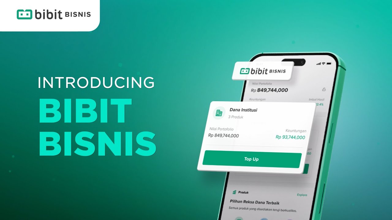 Bibit Bisnis: Investasi Dana Perusahaan Lebih Mudah - YouTube