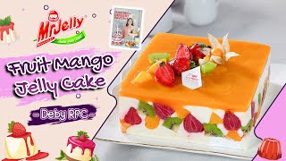 Fruit Mango Jelly Cake I Pudding & Dessert Favorit Andalan Rumah Pudding Cake #mrjelly #jelly