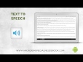 Text to Speech Output - Lesson 12 - Android Accessibility Features Course
