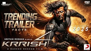 Krrish 4 | TRENDING TRAILER Facts| Hrithik Roshan | Priyanka C| Shraddha Kapoor| Rakesh Roshan