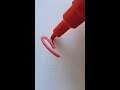 red posca marker unwrapping asmr