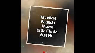 Tohar || Nimrat Khaira || New Punjabi {Remix} Song Whatsapp Status By Meet