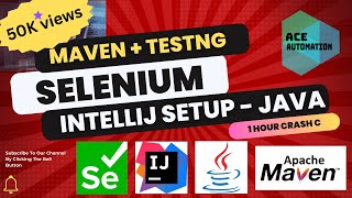 Selenium + Java + Maven + TestNg in Intellij setup