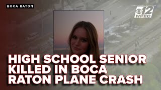 Atlantic High School mourns loss of senior killed in Boca Raton plane crash with family