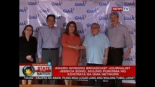 Award-winning broadcast journalist Jessica Soho, muling pumirma ng kontrata sa GMA Network