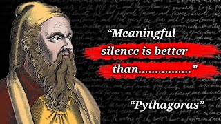 Pythagoras Famous Quotes