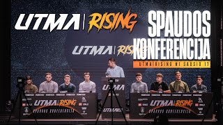 UTMA RISING | SPAUDOS KONFERENCIJA | KLAIPĖDA