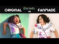 THE FAMILY MADRIGAL (Original VS My Concept - Side by Side Comparison) ★ Disney ENCANTO in Real Life