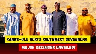 GAME-CHANGER! Sanwo-Olu \u0026 Southwest Governors Meet In Lagos