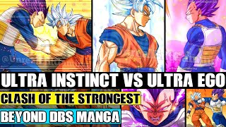 Beyond Dragon Ball Super: Mastered Ultra Instinct Goku Vs Ultra Ego Vegeta! Clash Of The Strongest