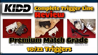 KIDD 10/22 Trigger Line Review - 2 Stage, Single Stage \u0026 The Trigger Kit