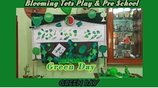 Green Day / Learning Colours with Play way Method / பச்சை நிறம் அறிமுகம் @BloomingTots123