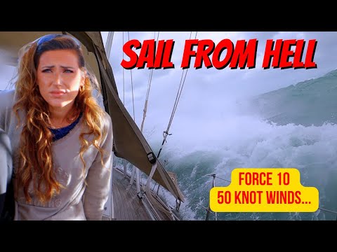 SURVIVING Multi Day STORM AT SEA… EXTREME Weather Conditions Wave 96