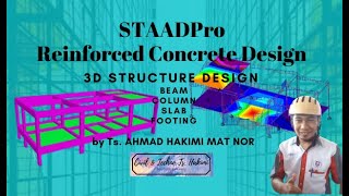 STAADPro RC 3D Structure Design