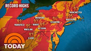 Brutal heat wave set to break more records from Midwest to East