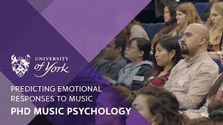 Predicting emotional responses to music (PhD Music Psychology)