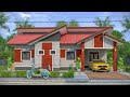 Design Rumah Moden 3 Bilik (13x9 Meter)