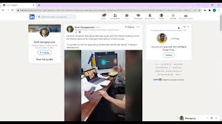 LinkedIn - Scrape Post Comments