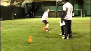 Offensive Linemen Agility Drill