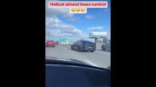 Hellcat almost macked out wtf 😳