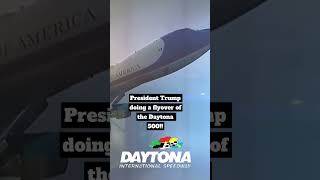 President Trump doing a flyover at the 2025 Daytona 500!  America is back!!