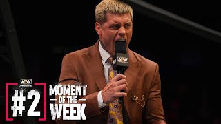 Cody Rhodes Held Nothing Back! | AEW Dynamite, 1/19/22
