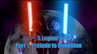 Lego Star Wars 501st: A Legion's Fury Part 1 Prelude to Rebellion Lego Star Wars Stop Motion