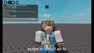 *FE!* Roblox FE Verification Script + Robux And Premium Emoji! Troll Others!!