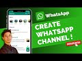 How to Create WhatsApp Channel !