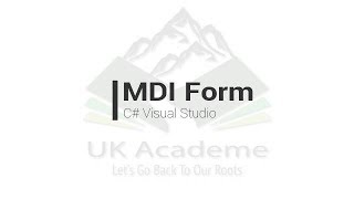 Multiple Document Interface ( MDI ) | C# | Visual Studio