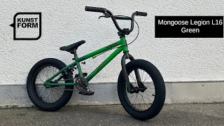 Closer view - Mongoose „Legion L16“ in Green