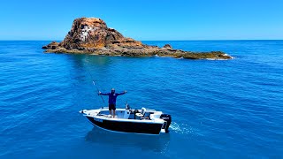 Fishing UNINHABITED Tropical Island Waters