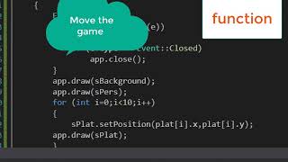🎮 C ++ part 1 Animated sprite game using the SFML library