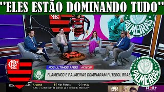 PALMEIRAS E FLAMENGO ESTÃO DOMINANDO TUDO DESDE 2018