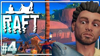 RAFT Survival | The Landing | Raft Gameplay Let's Play EP4