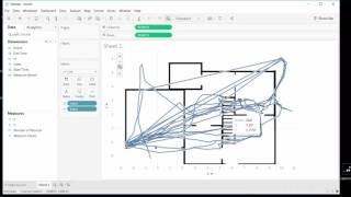 Tableau : Path tracker Visualization
