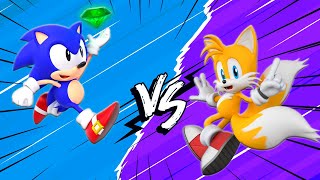 Classic Sonic VS Modern Tails Sprite Animation
