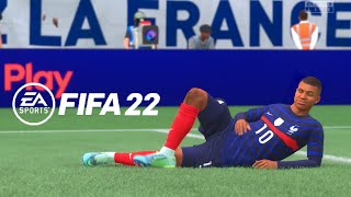 FIFA 22 - France Vs Brazil - PC GAMEPLAY - International Friendly Full Match