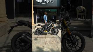 Delivery of the new Triumph Scrambler 400x. #triumph #triumphscrambler400x #scrambler400x #newbike