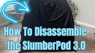 How to Disassemble The SlumberPod 3.0 #slumberpod #travelingwithtoddlers#travelingwithbaby#safesleep